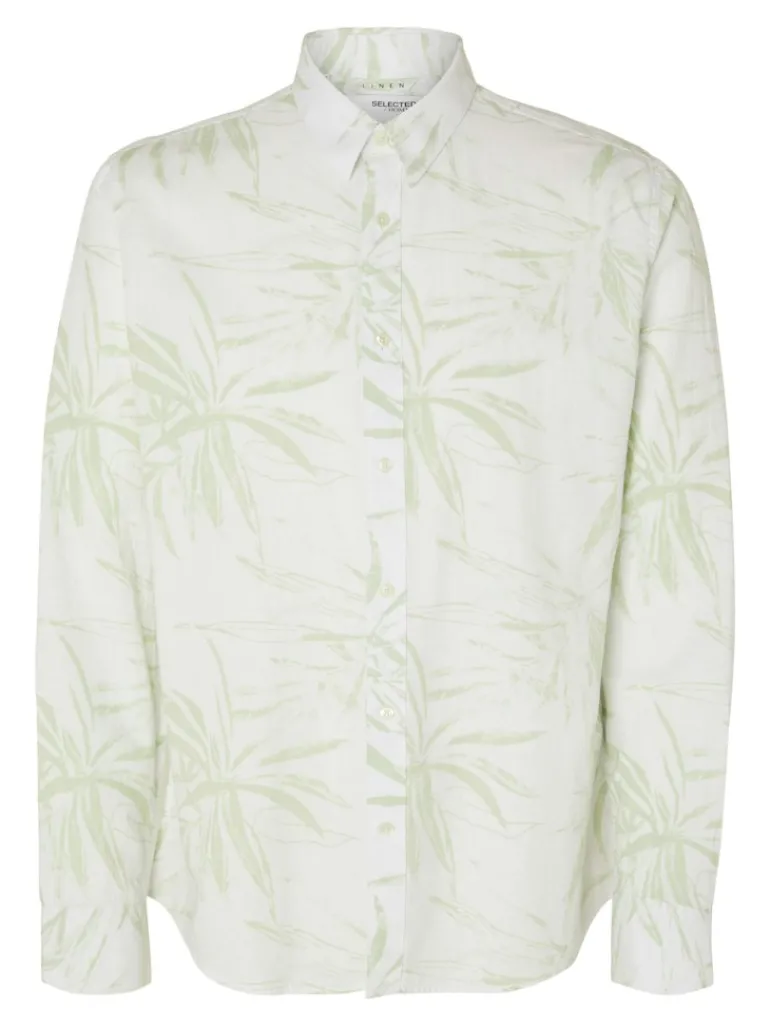 SLHREGSUN SHIRT LS CLASSIC bok choy