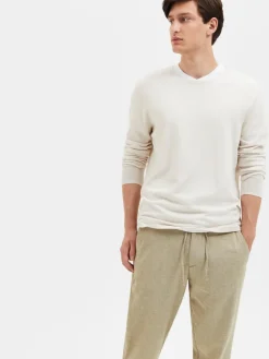 SLHROME LS KNIT CREW NECK NOOS angora