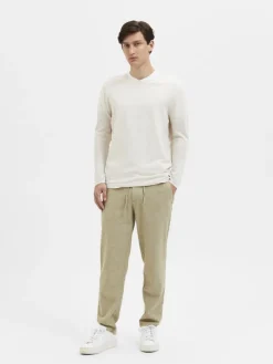 SLHROME LS KNIT CREW NECK NOOS angora