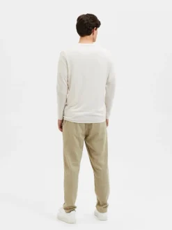 SLHROME LS KNIT CREW NECK NOOS angora