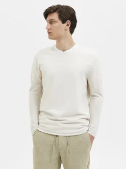 SLHROME LS KNIT CREW NECK NOOS angora