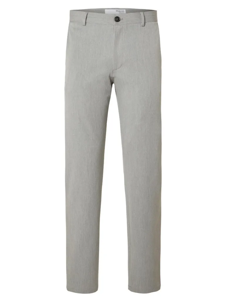 SLHSLIM-BEST 175 FLEX PANTS B NOOS dark grey melange