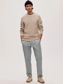 SLHSLIM-BEST 175 FLEX PANTS B NOOS dark grey melange