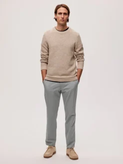 SLHSLIM-BEST 175 FLEX PANTS B NOOS dark grey melange