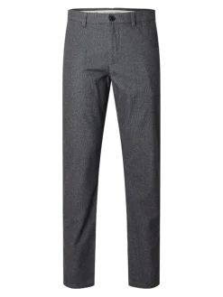 SLH175-SLIM MILES BRUSHED PANT W NOOS dark grey