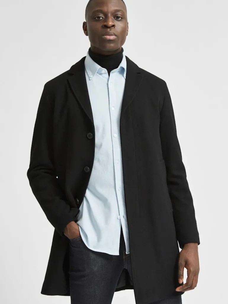 SLHSLIMOLIVER-KNIT FLEX SHIRT LS B dream blue