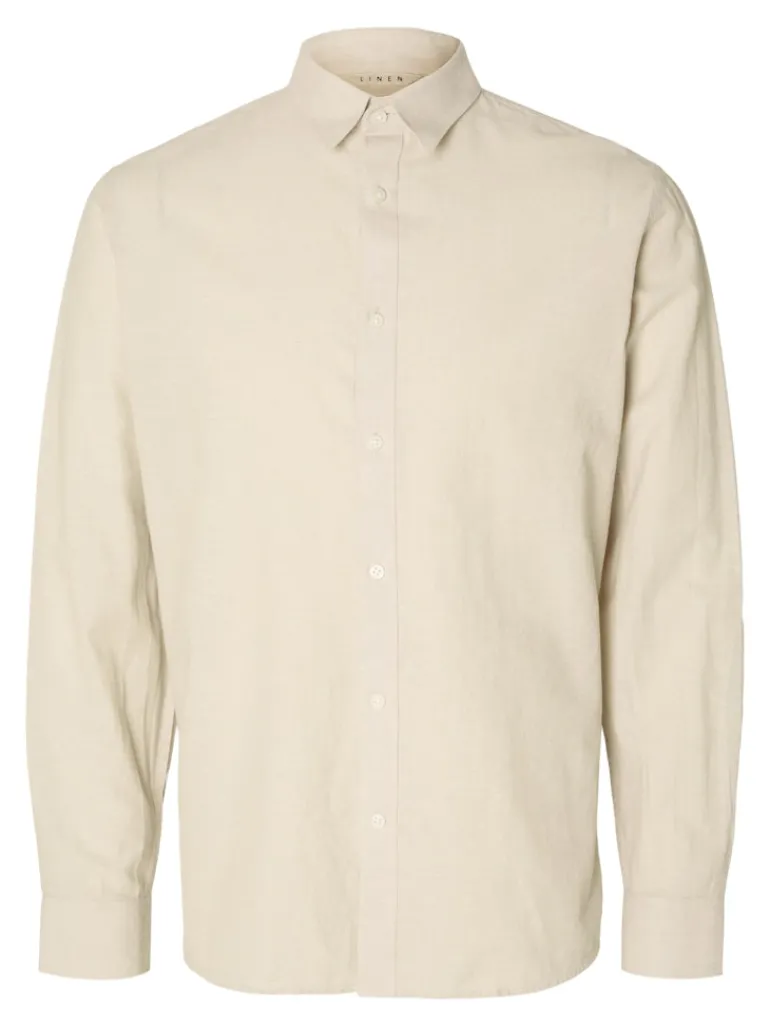 SLHSLIM-SUN SHIRT LS NOOS pure cashmere