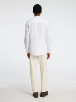 SLHSLIM-SUN SHIRT LS NOOS white
