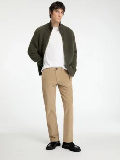 SLH196-STRAIGHT MILES CORD PANT W NOOS chinchilla