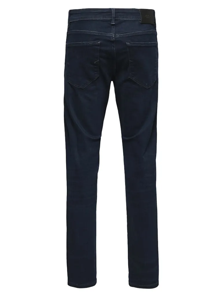 SLH196-STRAIGHT SCOTT 6155 BB JNS NOOS blue black denim