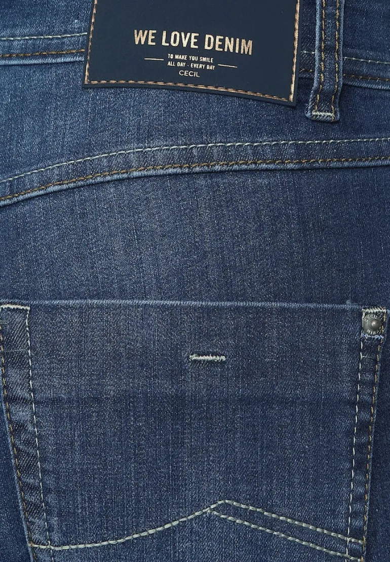 Slim Fit Jeans mid blue wash