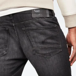 3301 Slim Short medium aged grey