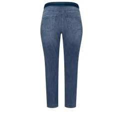 Slim Sport mid blue used wash