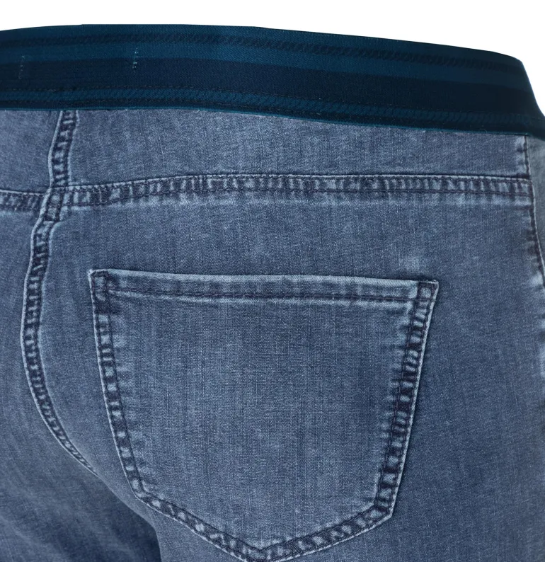 Slim Sport mid blue used wash