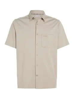 SMOOTH COTTON POCKET S/S SHIRT atmosphere