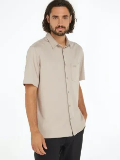 SMOOTH COTTON POCKET S/S SHIRT atmosphere