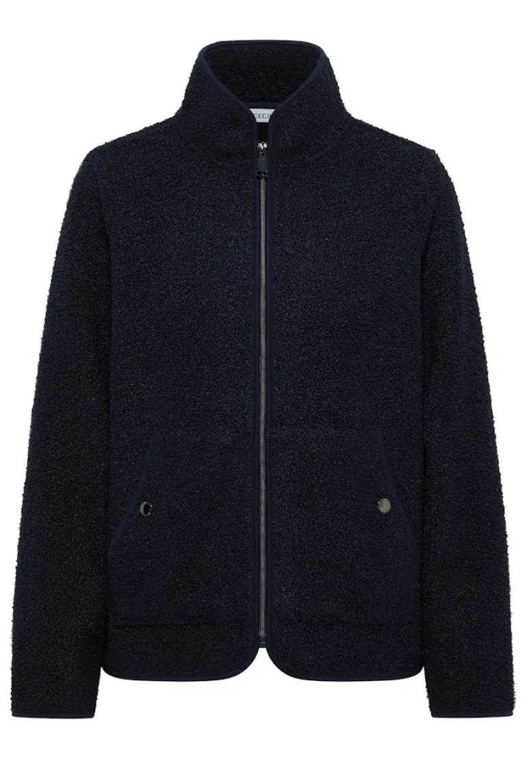 Softe Jacke mit Zipper urban dark blue
