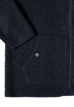 Softe Jacke mit Zipper urban dark blue
