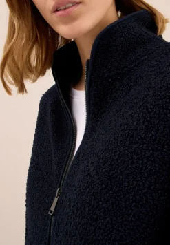 Softe Jacke mit Zipper urban dark blue