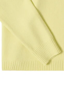 Softer Pullover in Unifarbe iced yellow