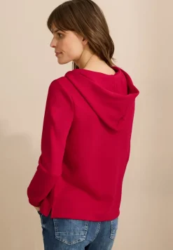 Softes Kapuzenshirt granita red