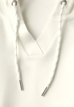 Softes Kapuzenshirt vanilla white