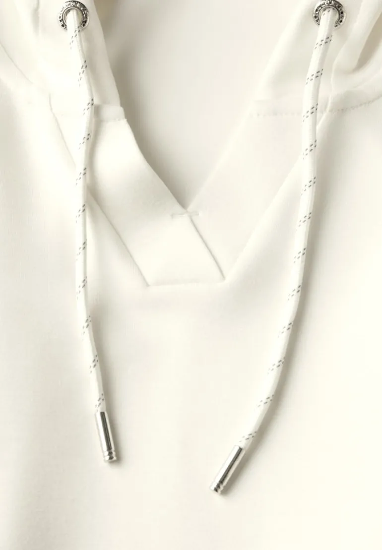 Softes Kapuzenshirt vanilla white