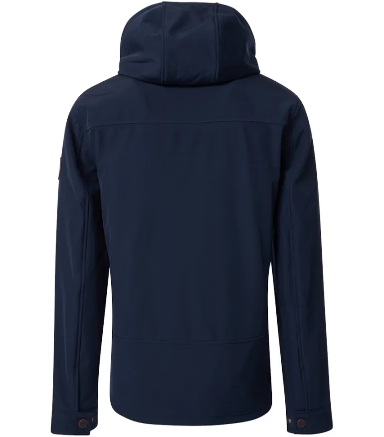 Softshelljacke blau
