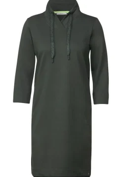 Solides Sweat Kleid easy khaki