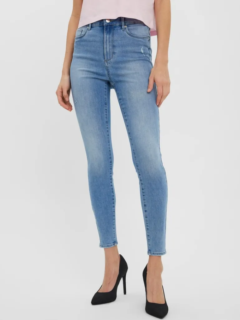 SOPHIA HR SKINNY NOOS light blue denim