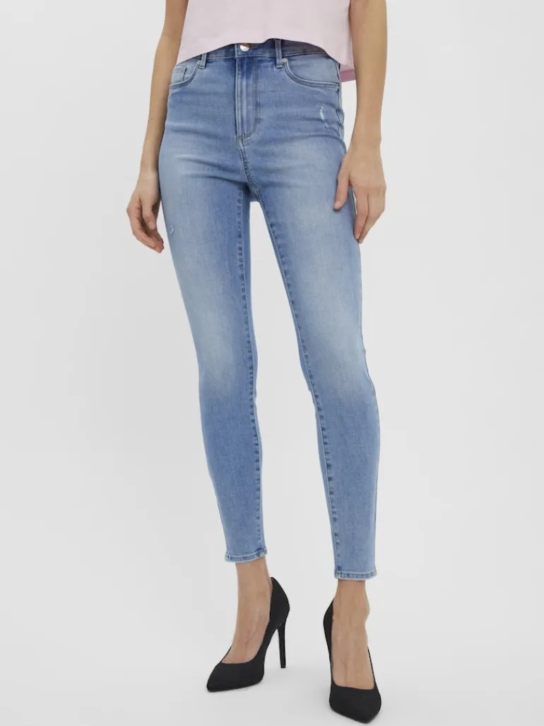 SOPHIA HR SKINNY NOOS light blue denim