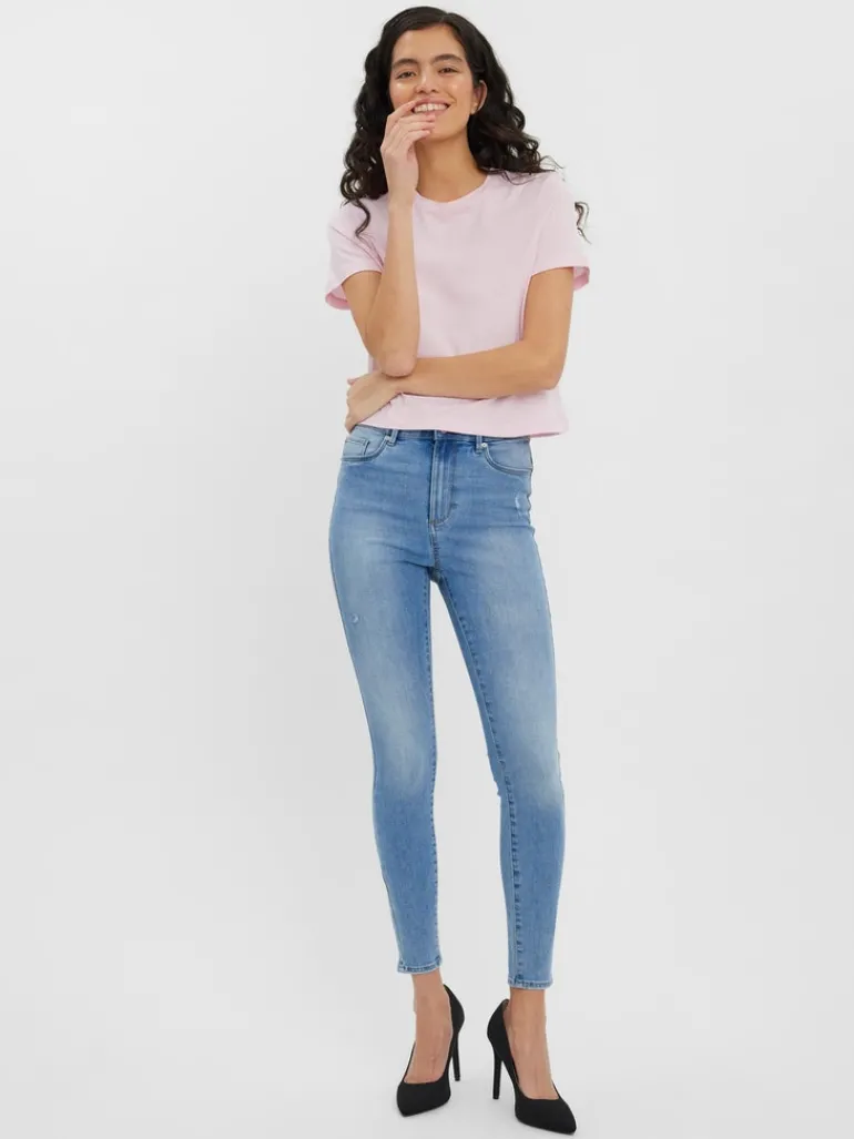 SOPHIA HR SKINNY NOOS light blue denim