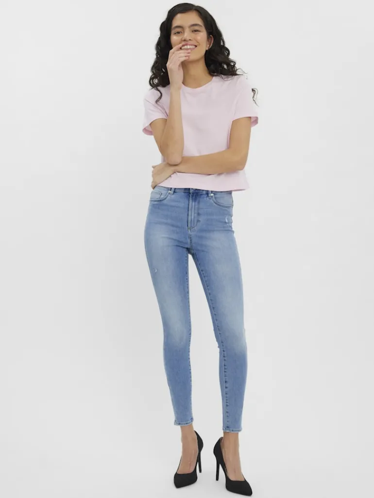 SOPHIA HR SKINNY NOOS light blue denim