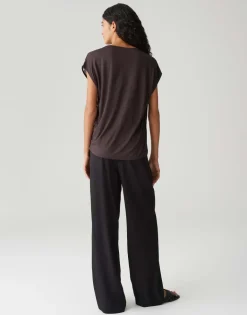 Sopika print midnight brown