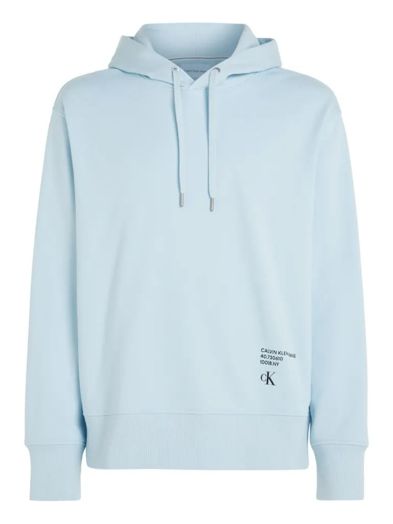 STACKED MODERN METALS HOODIE keepsake blue
