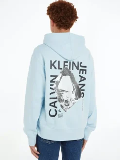 STACKED MODERN METALS HOODIE keepsake blue