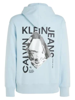 STACKED MODERN METALS HOODIE keepsake blue
