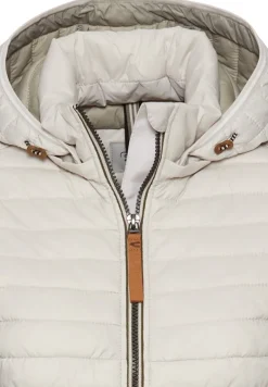 Steppjacke aus recyceltem Polyamid pearl