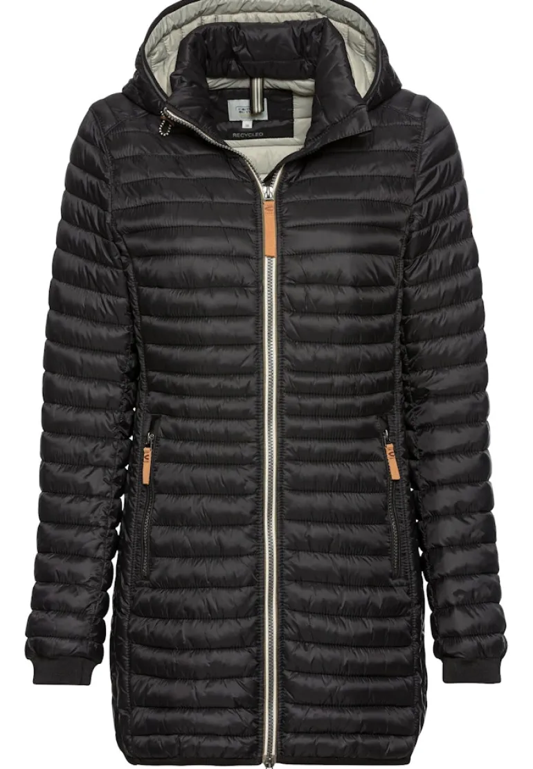 Steppjacke aus recyceltem Polyamid black