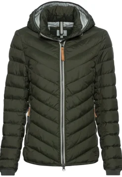 Steppjacke aus recyceltem Polyester forest