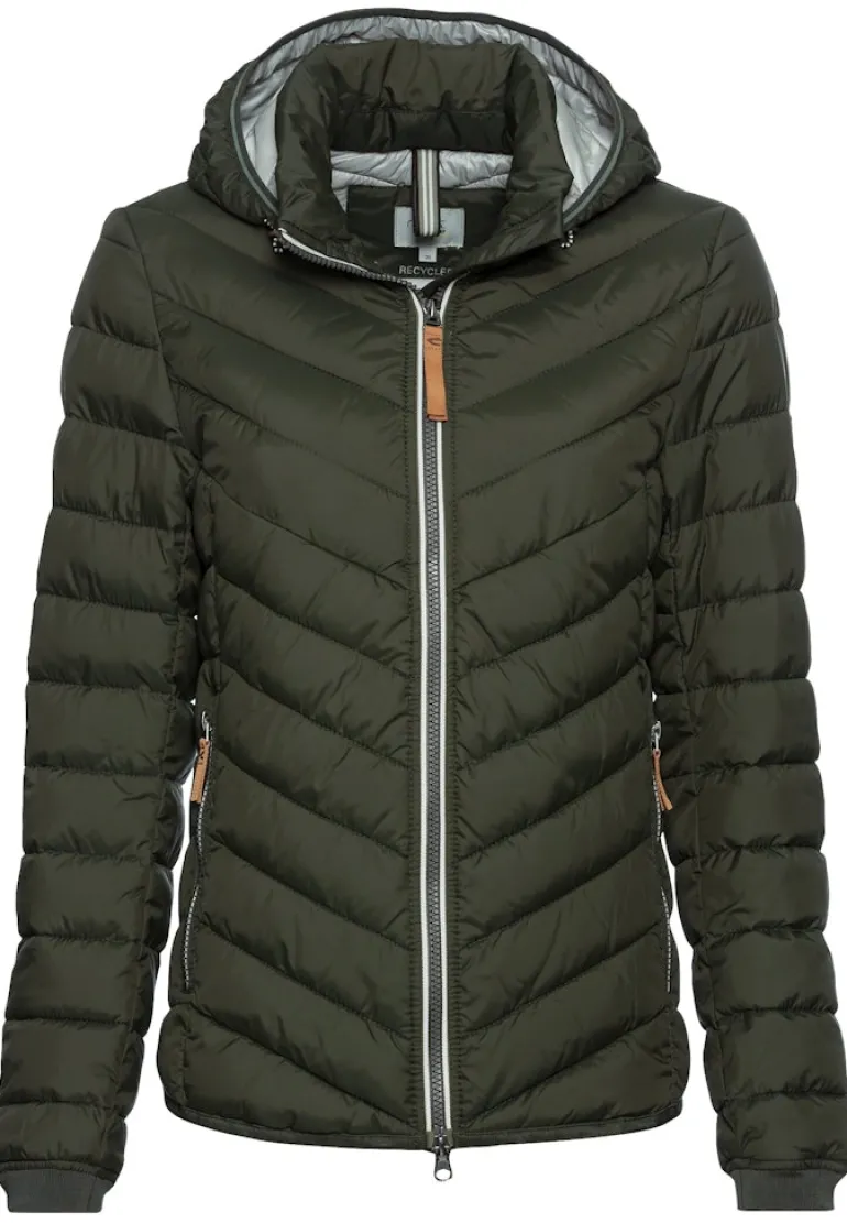 Steppjacke aus recyceltem Polyester forest