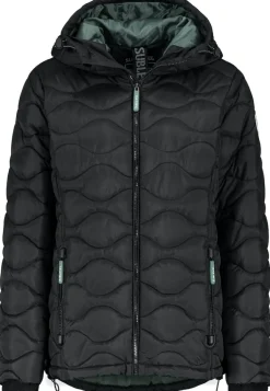 Steppjacke black