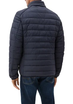 Steppjacke blau