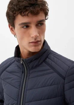 Steppjacke blau