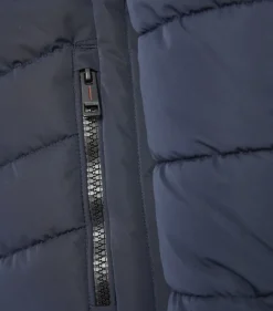 Steppjacke blau