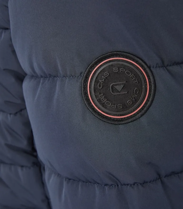 Steppjacke blau