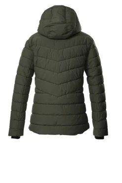Steppjacke mit abzippbarer Kapuze 00733 oliv