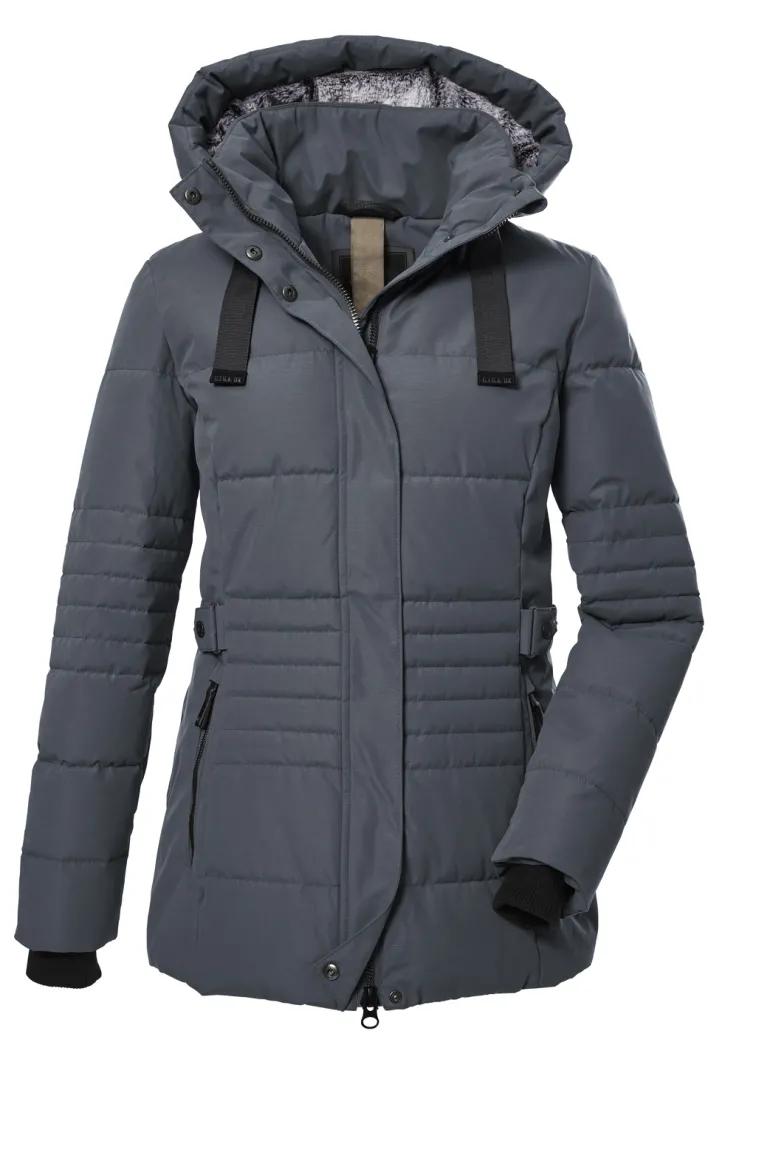 Steppjacke mit abzippbarer Kapuze 00843 sturm