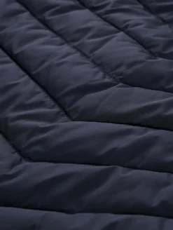 Steppjacke mit Bomberkragen sky captain blue