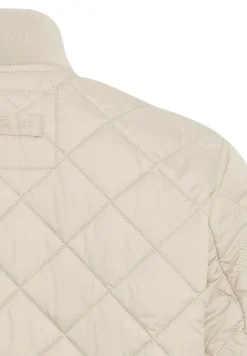 Steppmantel aus recyceltem Polyester light sage